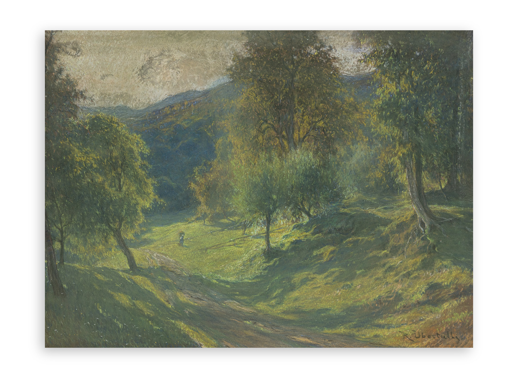 ROMOLO UBERTALLI (1871-1928) - Senza Titolo