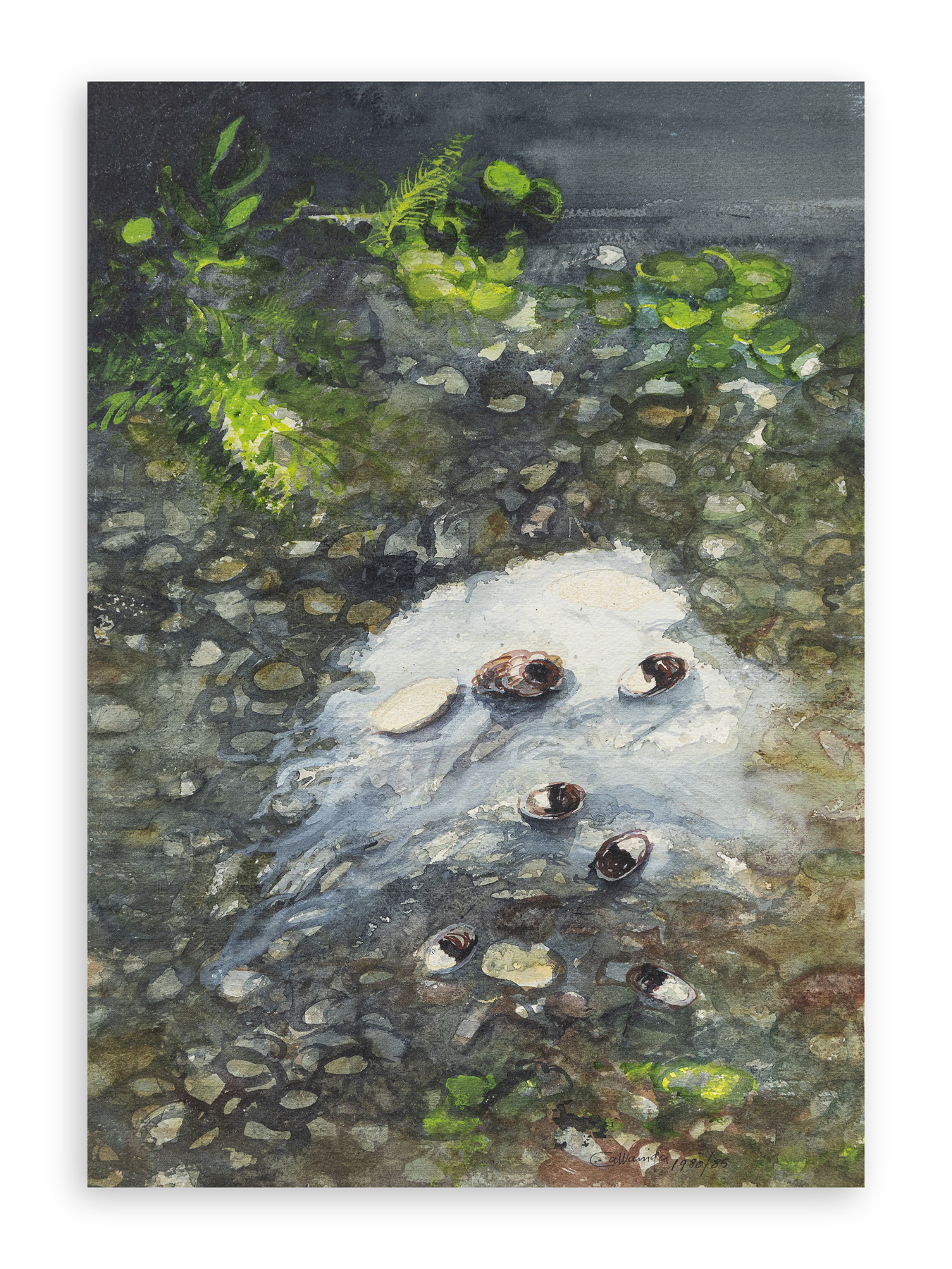 GIANCARLO CAZZANIGA (1930-2013) - Senza Titolo, 1980/85