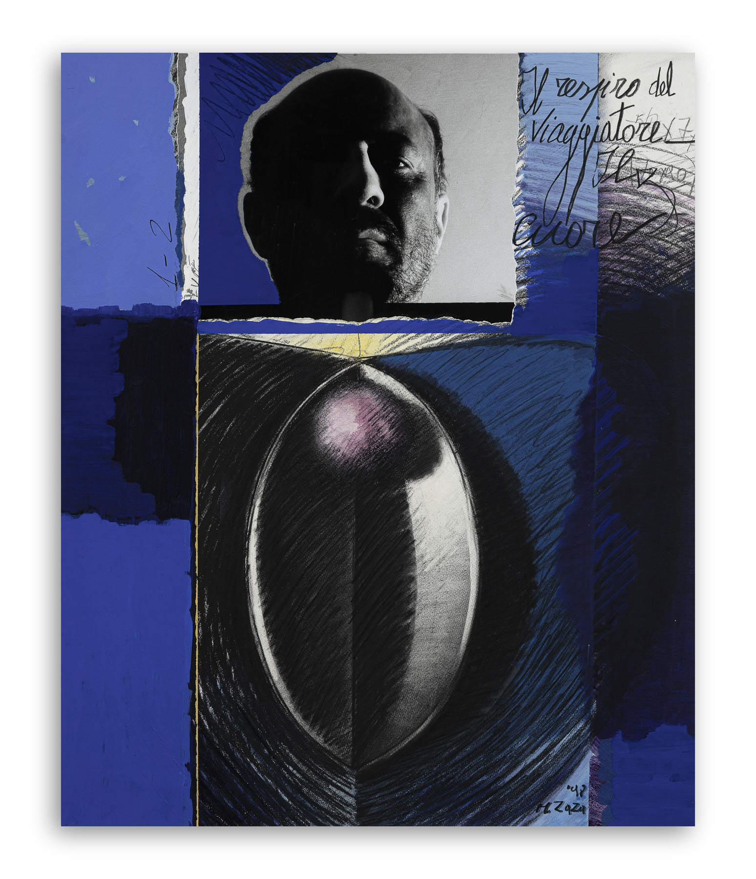 MICHELE ZAZA (1948) - Annotazione N.1 - Cuore del viaggiatore, 1998