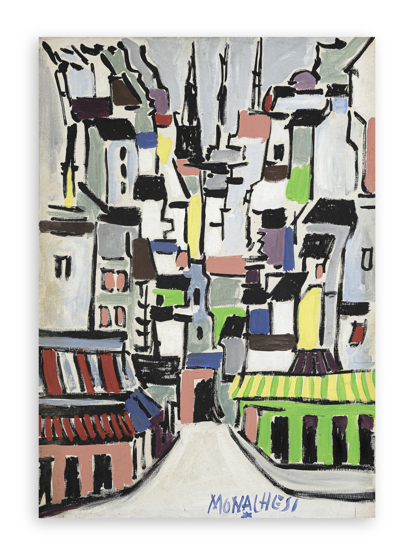 SANTE MONACHESI (1910-1991) - Parigi, fine anni '60