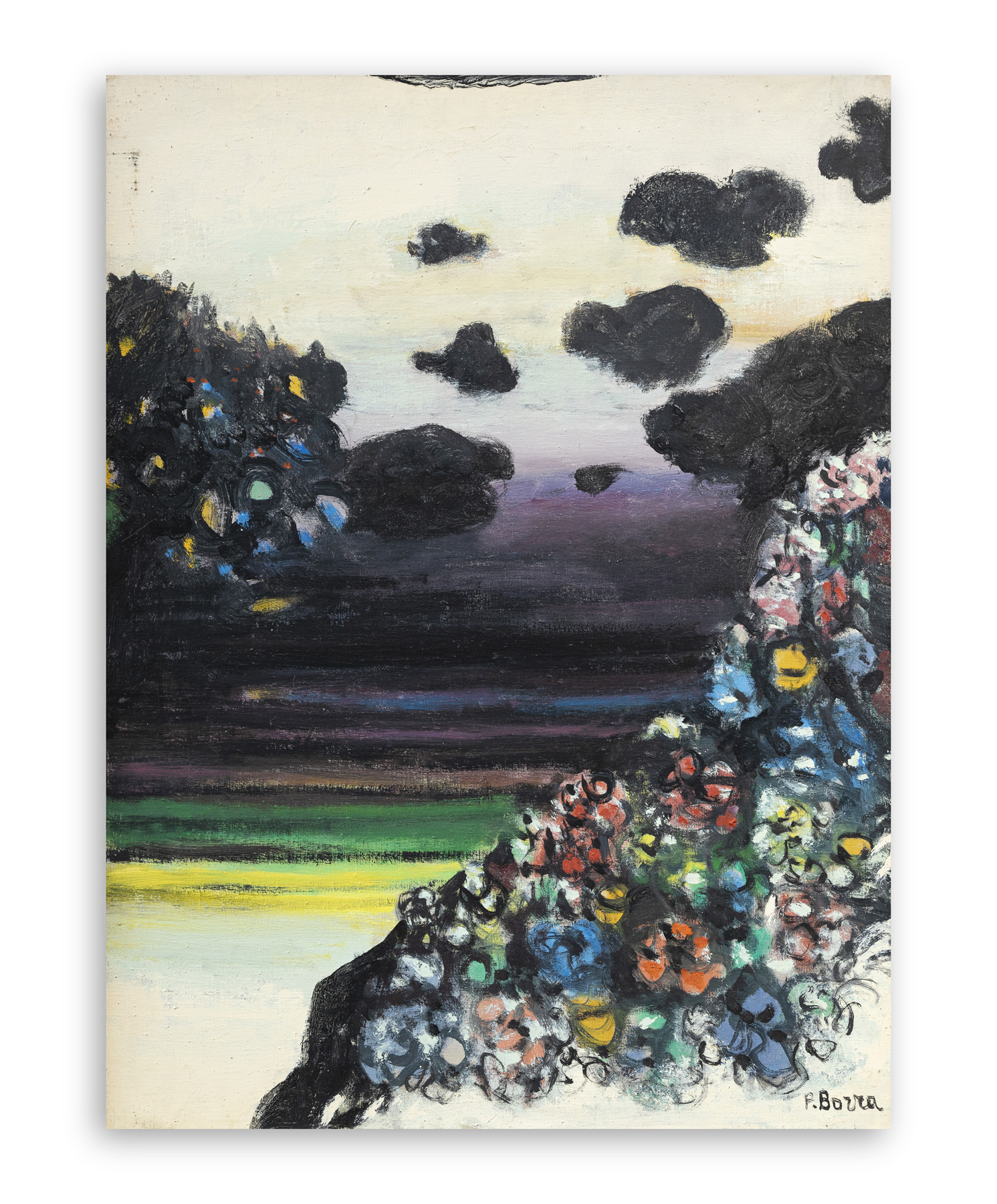 POMPEO BORRA (1898-1973) - Senza Titolo, 1963