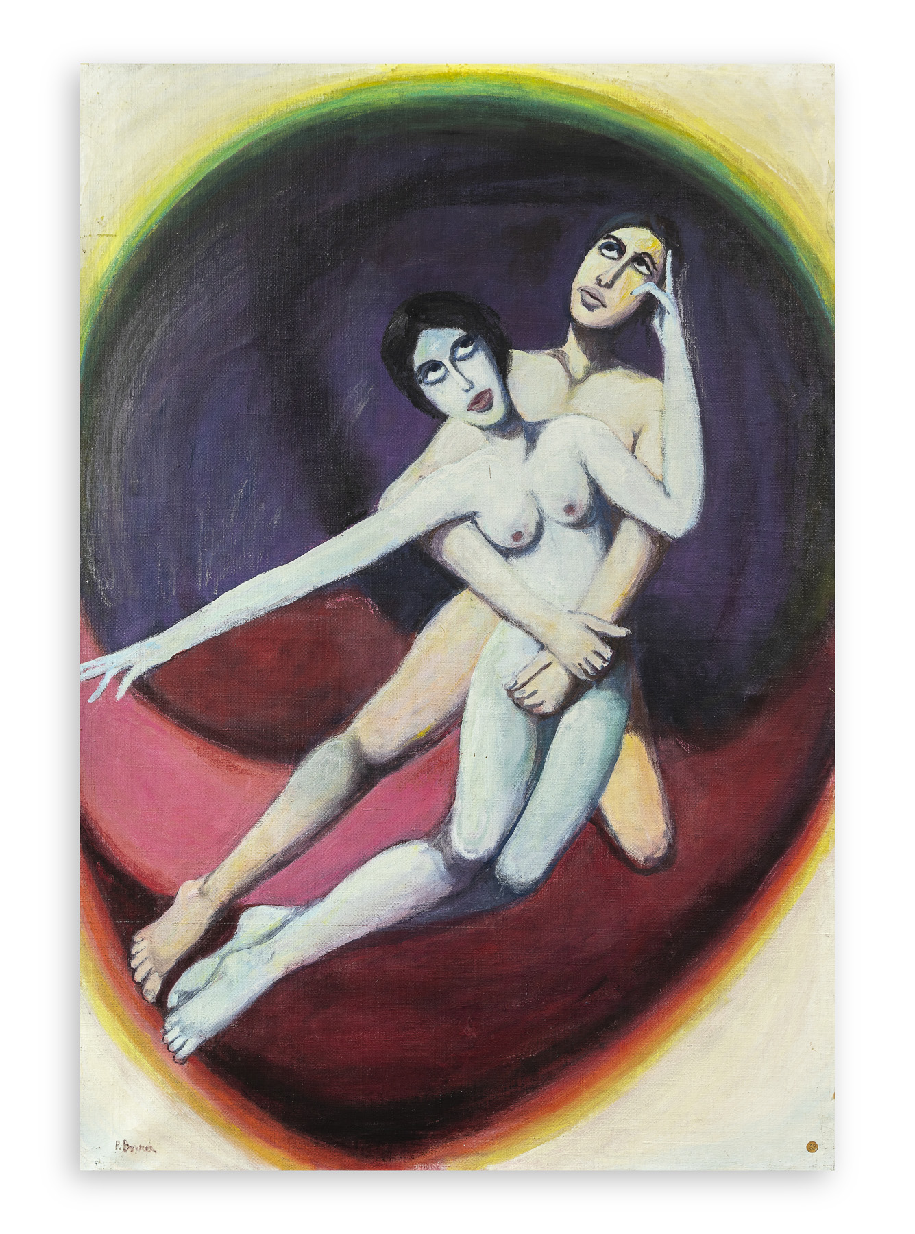 POMPEO BORRA (1898-1973) - Paolo e Francesca, 1963