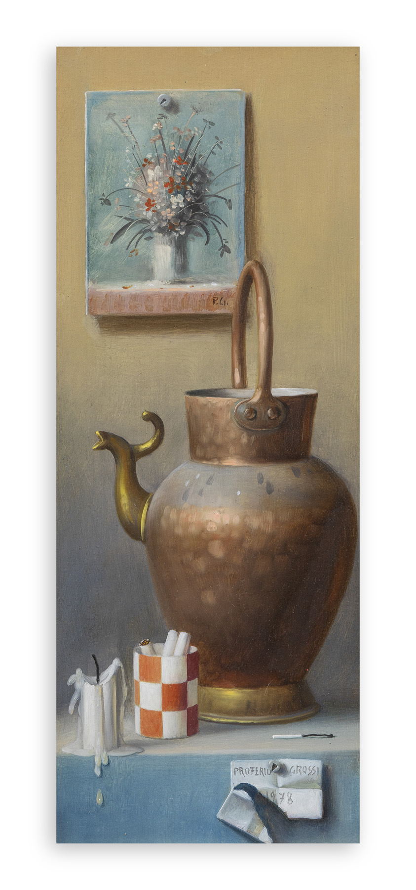 PROFERIO GROSSI (1923-2000) - Natura morta, 1978