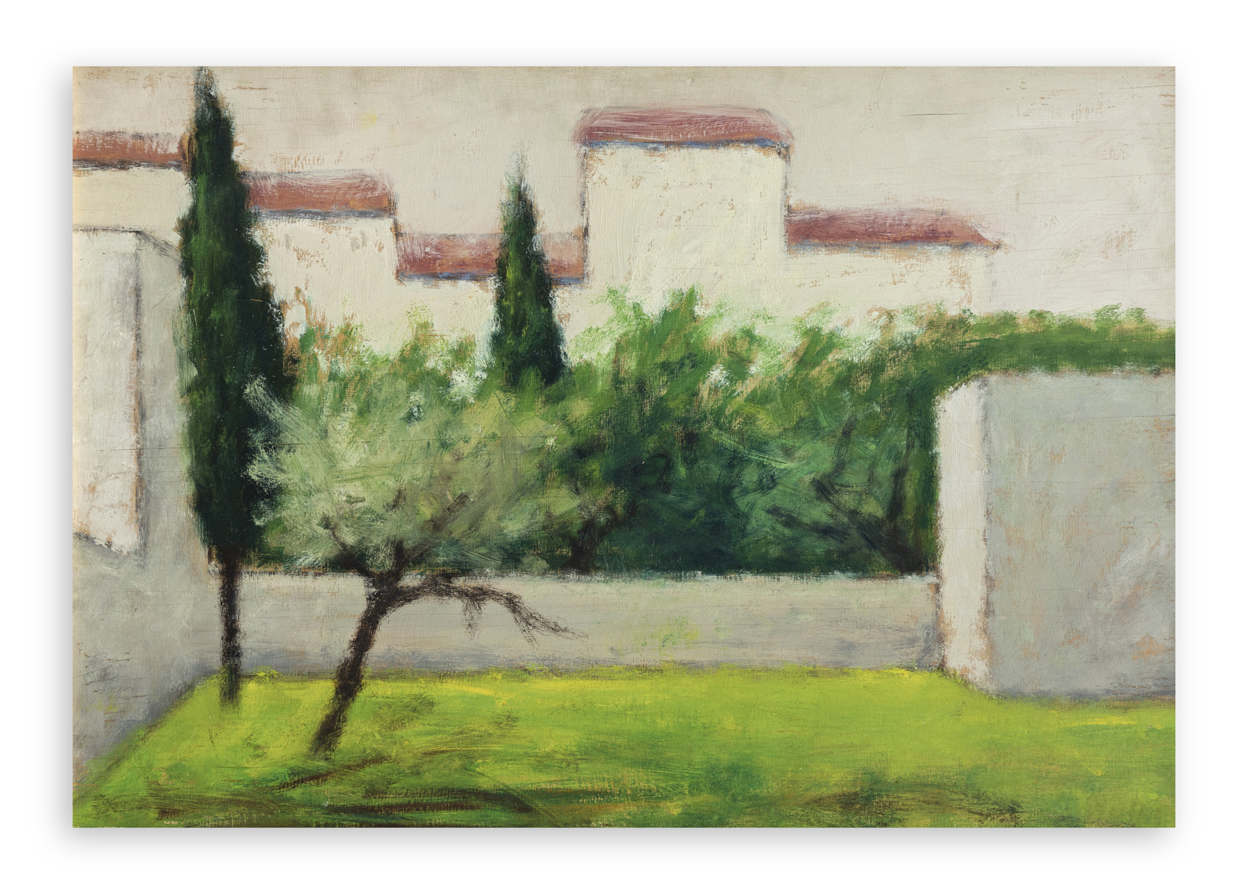 OTTONE ROSAI (1895-1957) - Il mio giardino, 1956-1957