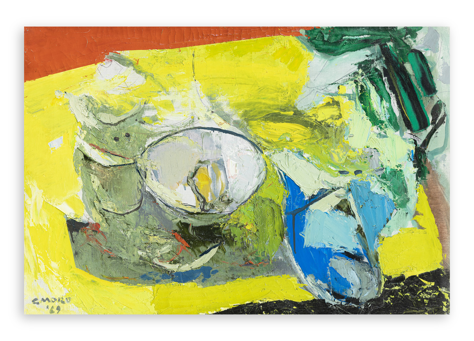 GINO MORO (1901-1977) - Senza Titolo, 1969