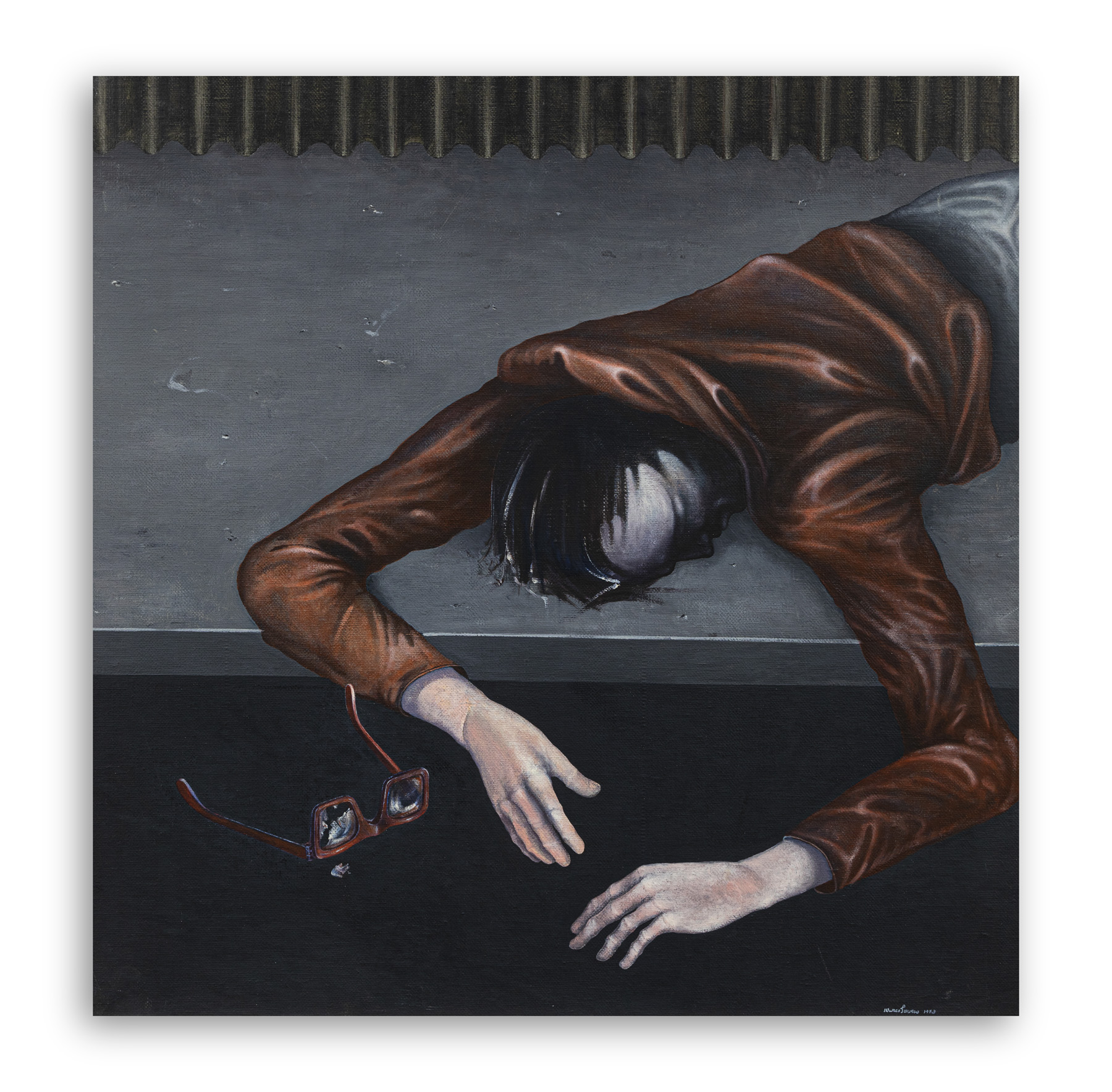 MARCO SEVESO (1945-2018) - Personaggio caduto n.2, 1973