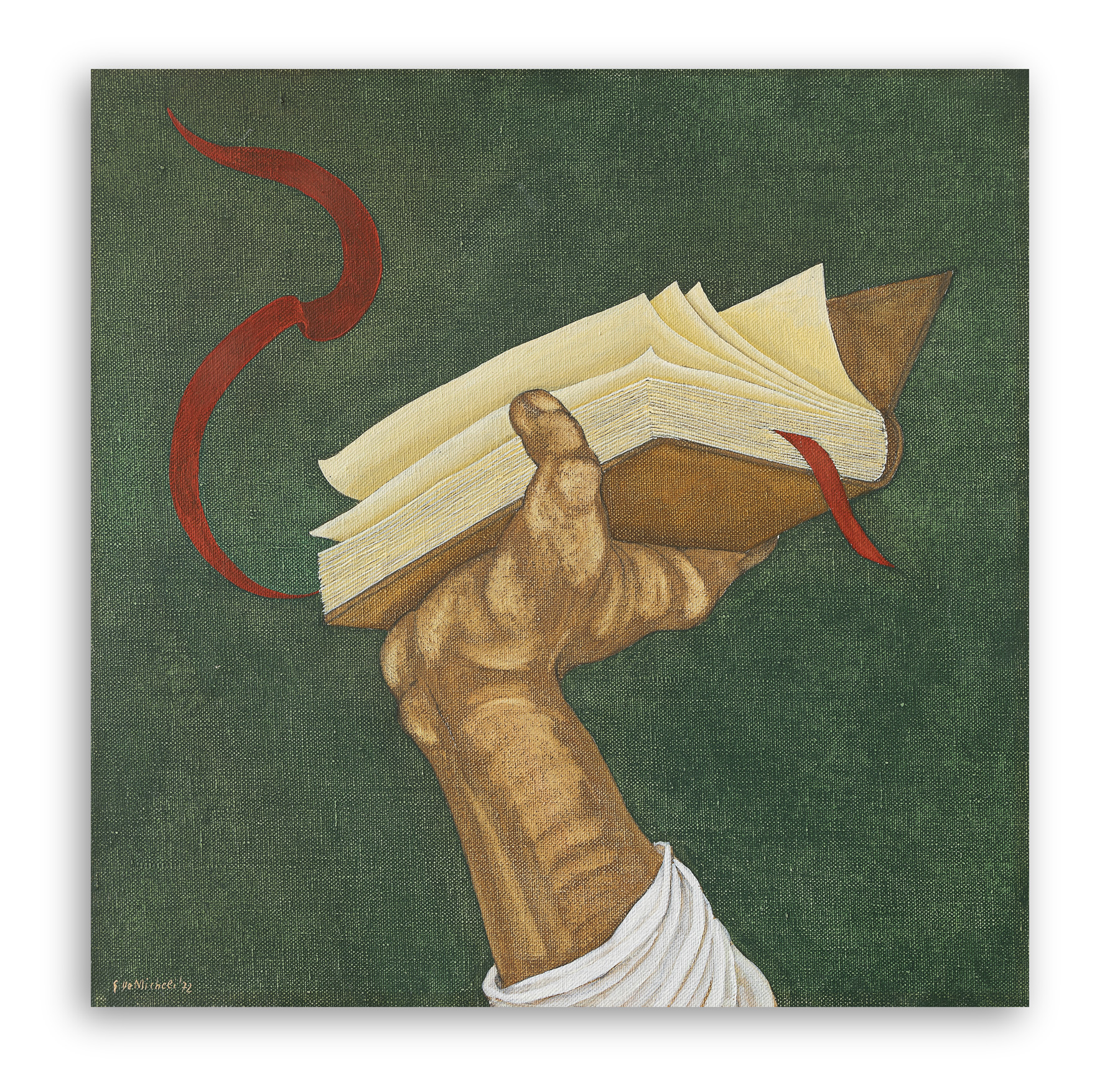 GIOXE DE MICHELI (1947) - Il libro aperto (Dal ciclo di T. Müntzer, 1972