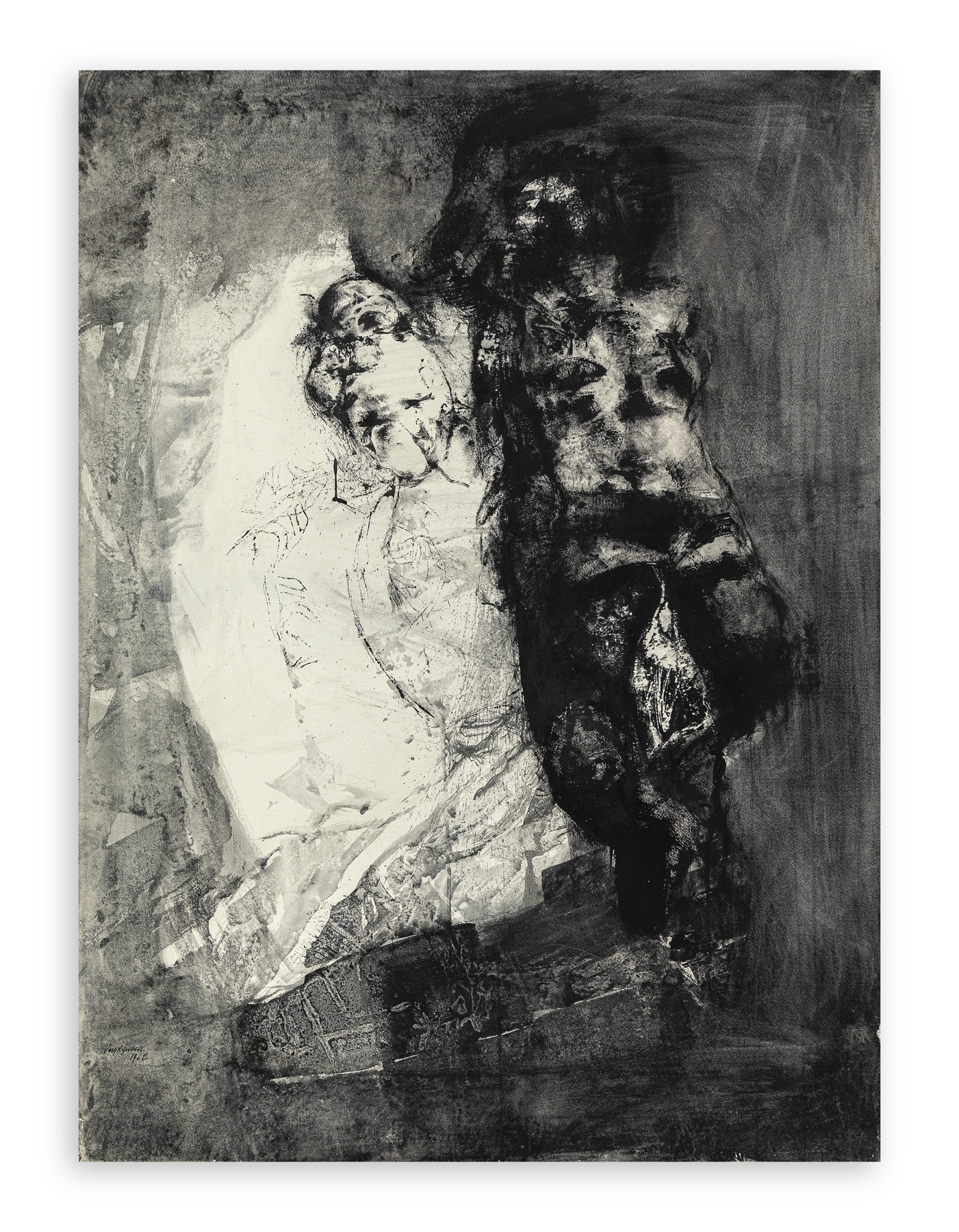 RENZO VESPIGNANI (1924-2001) - Maternità, 1962