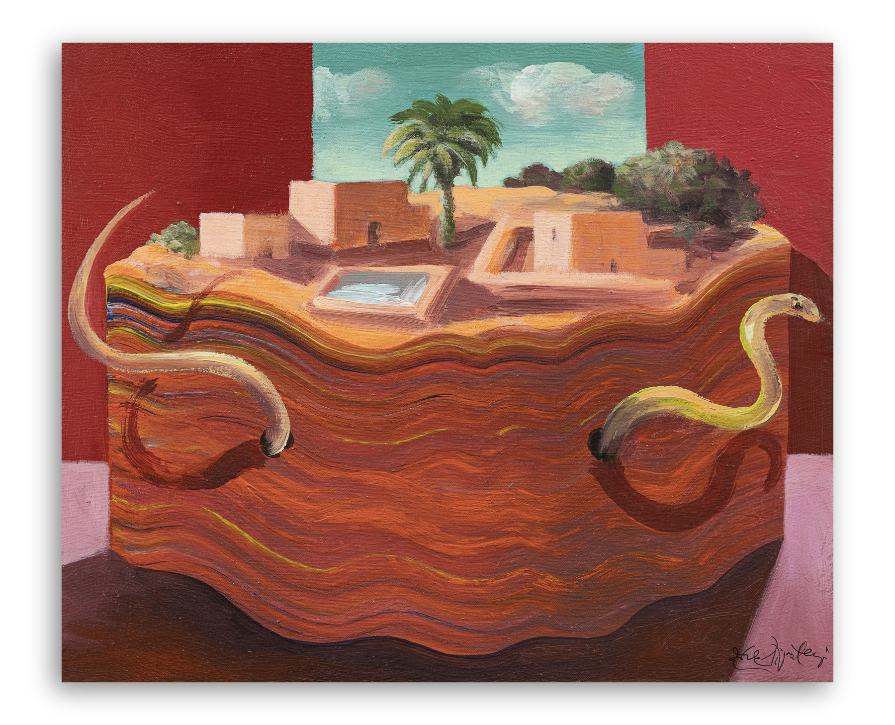 ERCOLE PIGNATELLI (1935) - Siccità- solleone, 1995