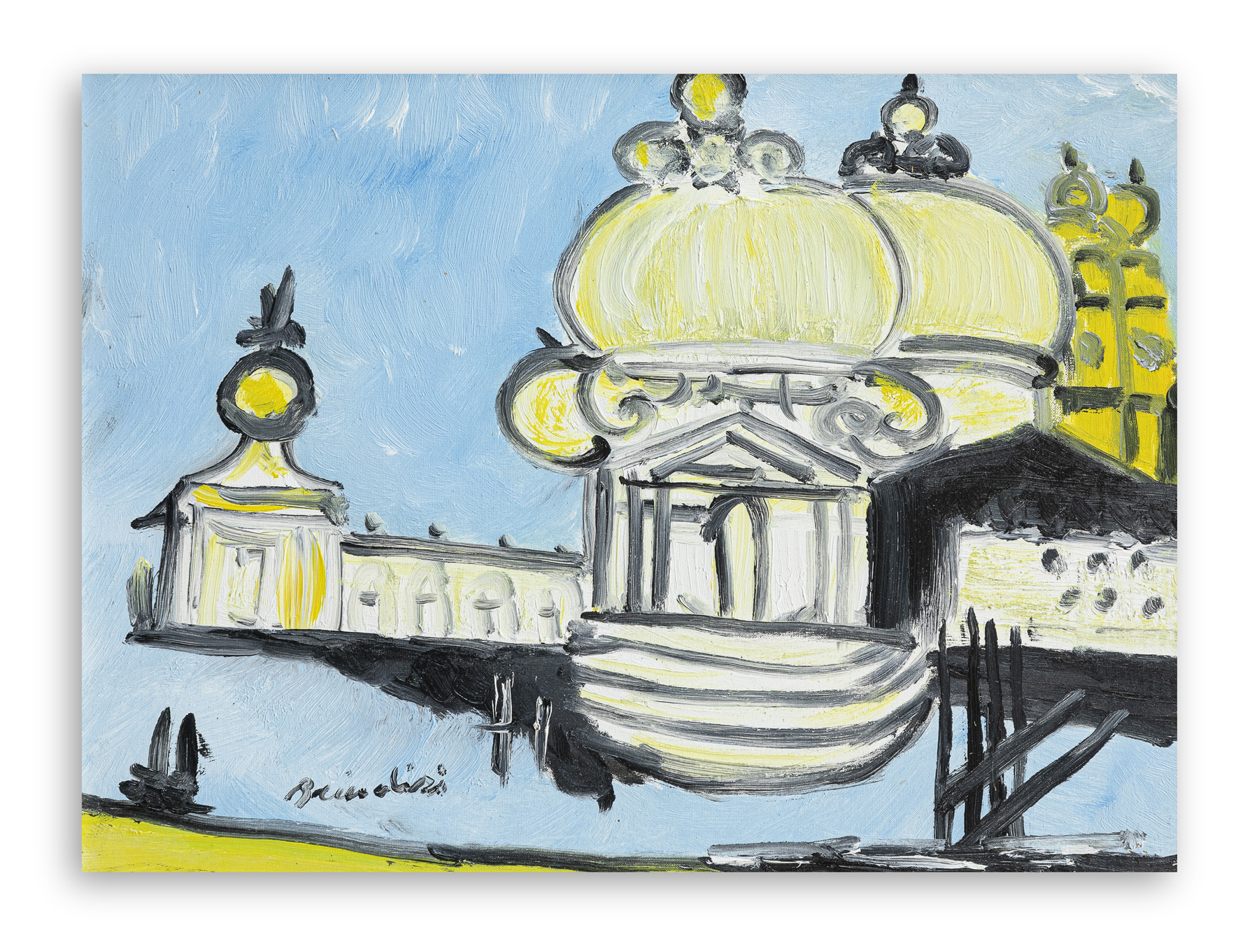 REMO BRINDISI (1918-1996) - Senza Titolo (Venezia)