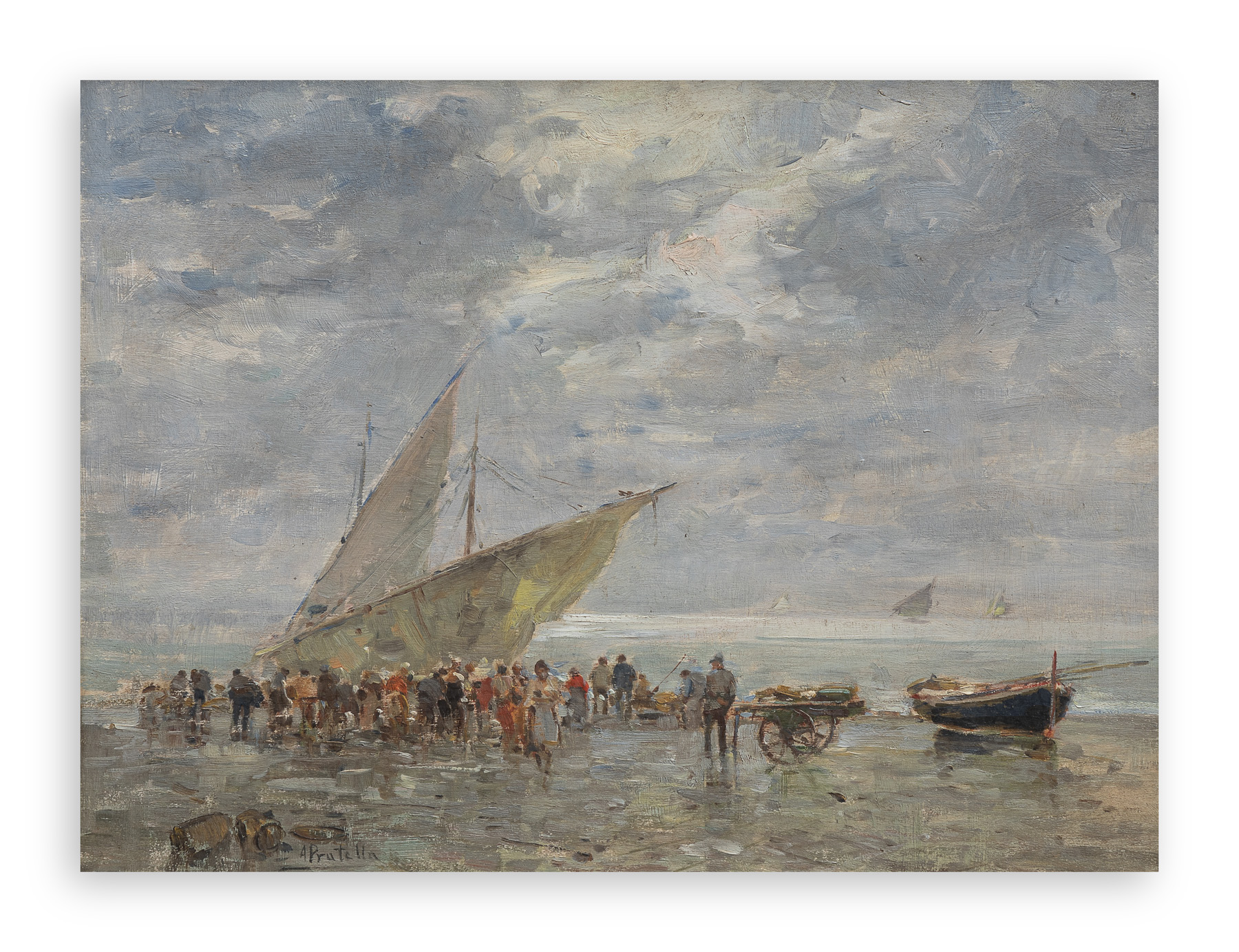 ATTILIO PRATELLA (1856-19549) - Senza Titolo