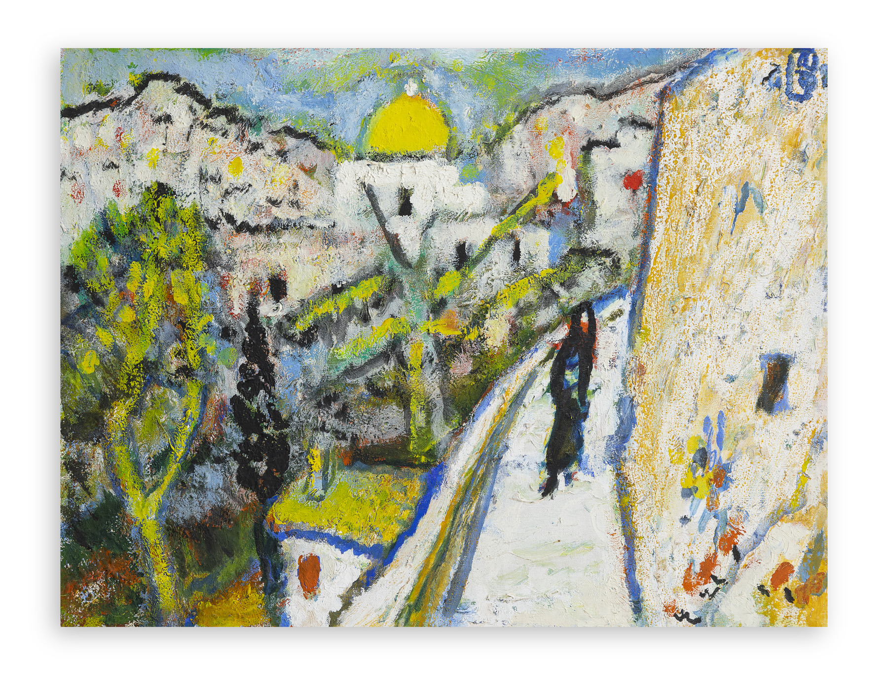 RENATO TOMASSI (1884-1972) - Incontri a Positano, 1962