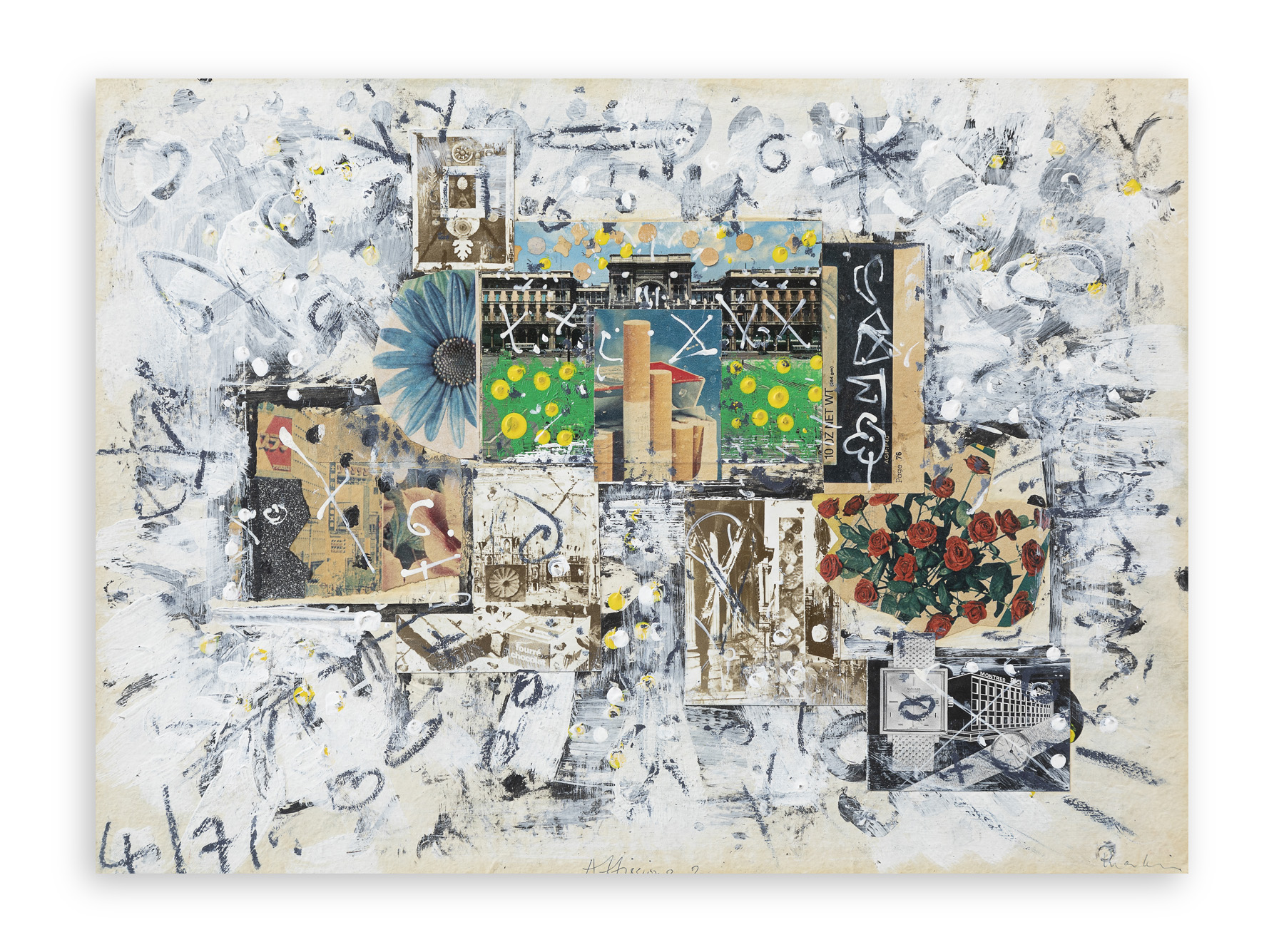 PHILLIP MARTIN (1927-2014) - Affissione 2, 1971